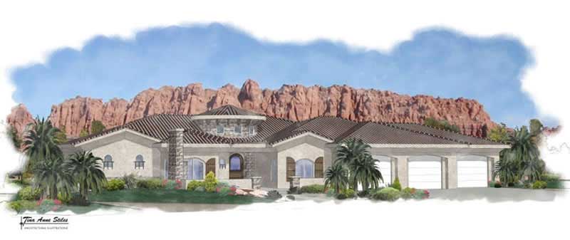 Main image for house plan # 19362