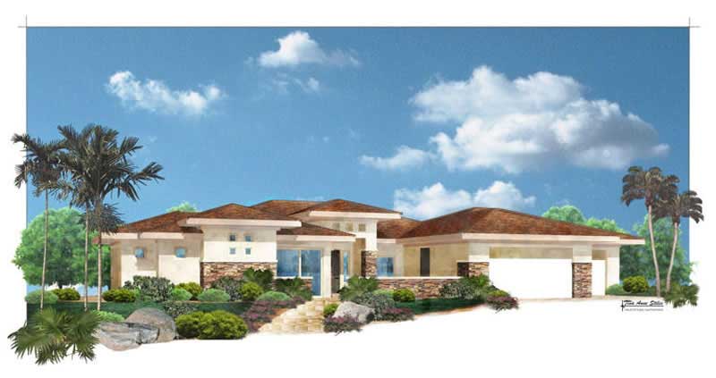 Main image for house plan # 19353