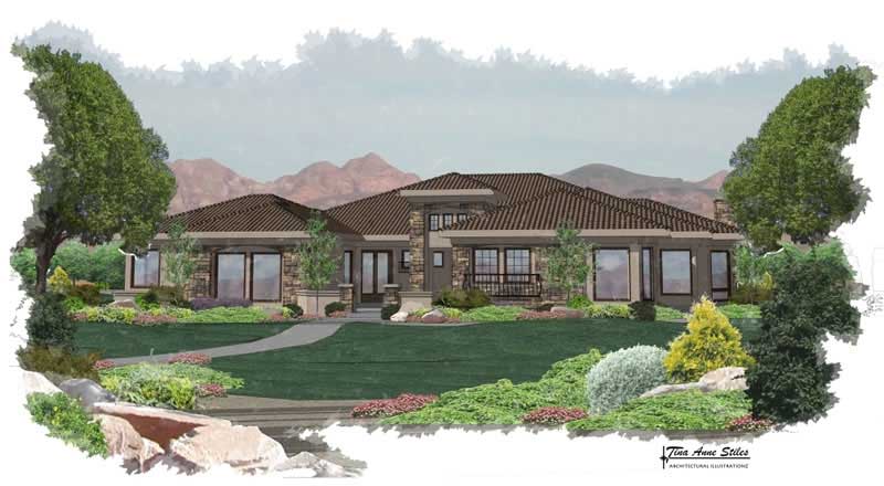 Main image for house plan # 19367