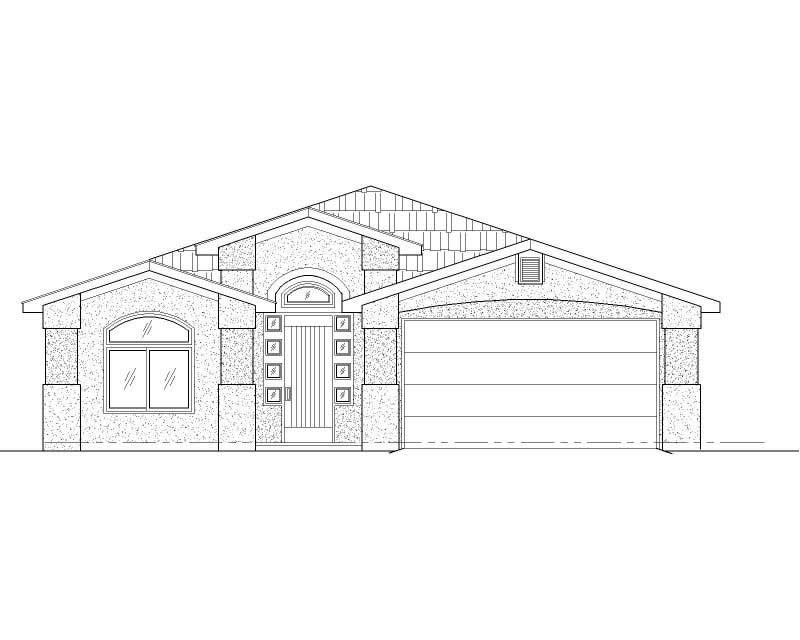 Main image for house plan # 19769