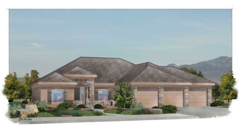 Main image for house plan # 19748