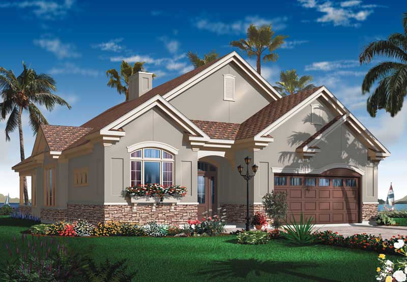 Main image for house plan # 19982