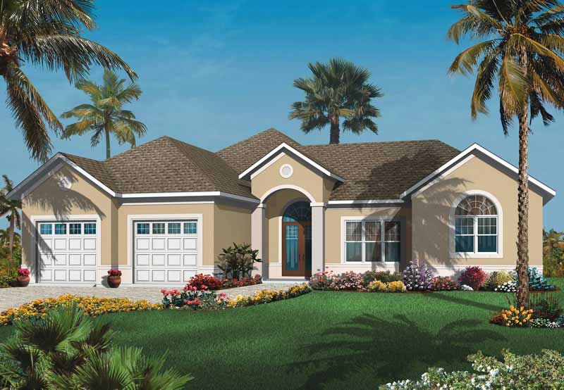 Main image for house plan # 19996