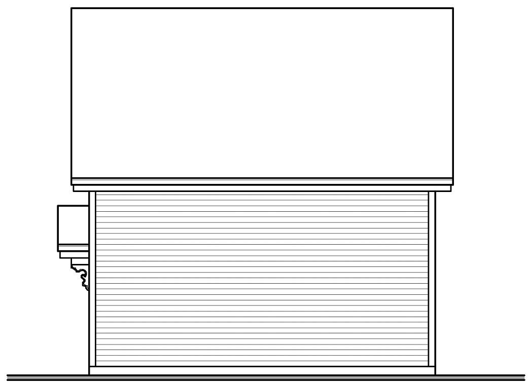 Home Plan Rear Elevation of this 0-Bedroom,1456 Sq Ft Plan -126-1143