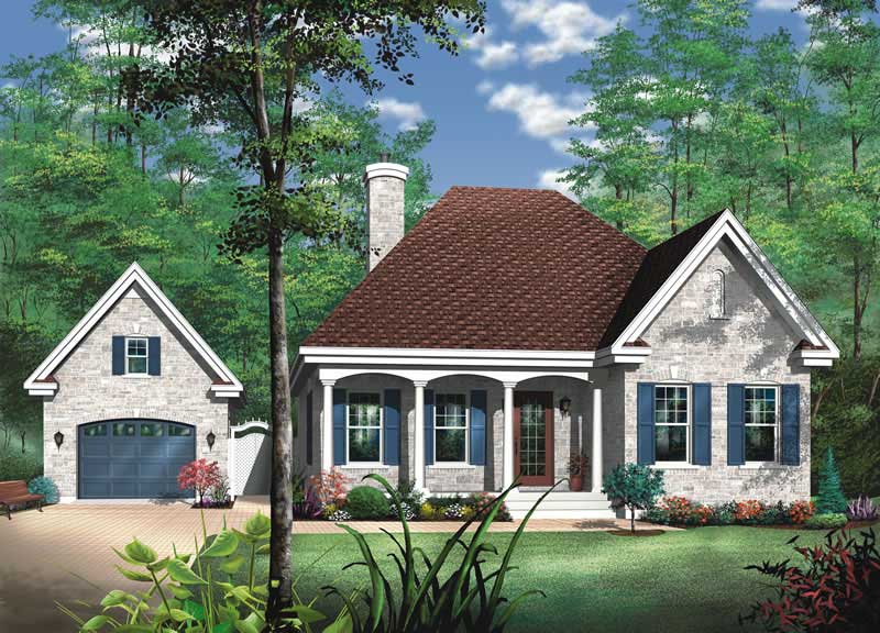 Main image for house plan # 13055