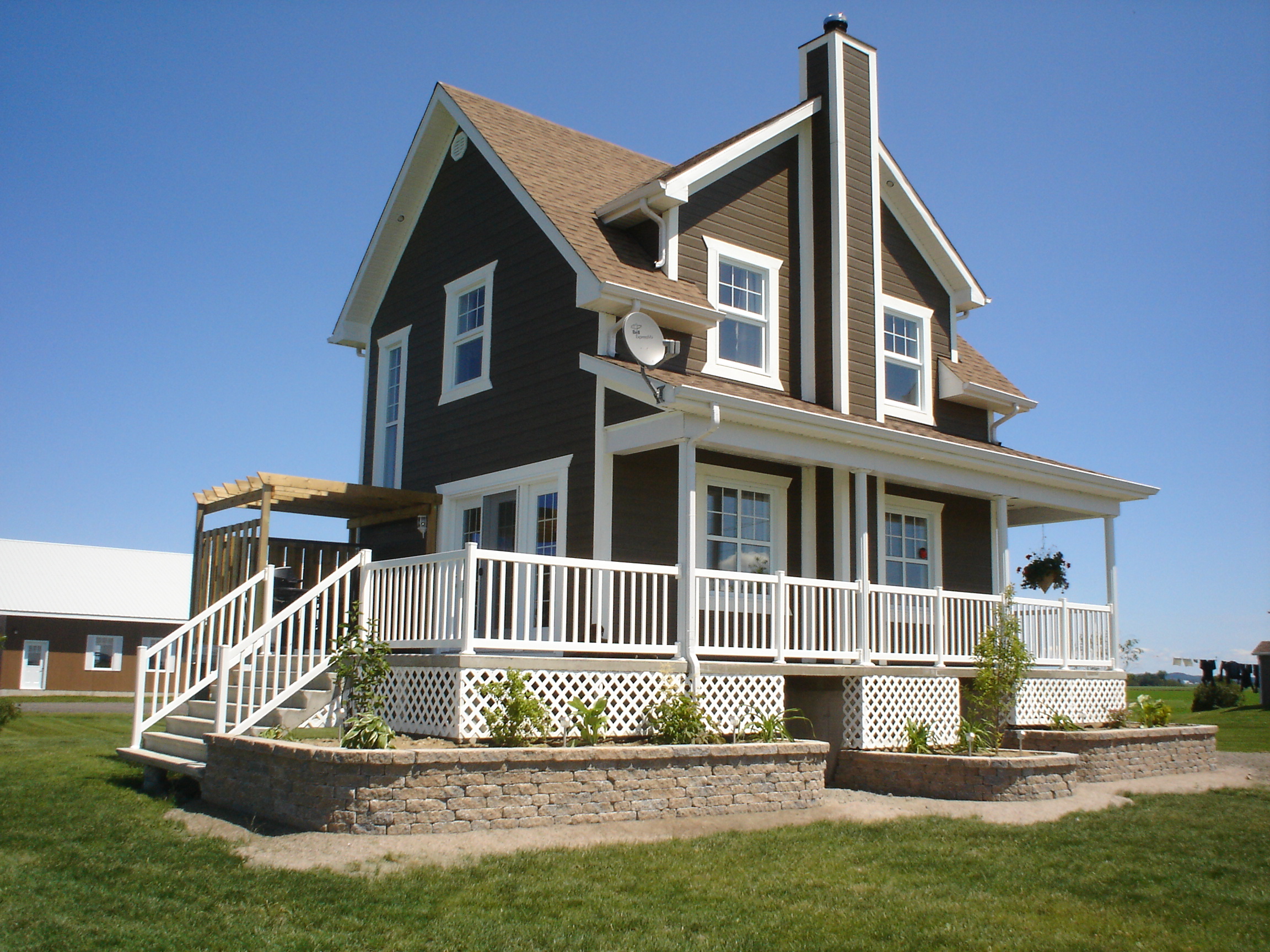 Left Side View of this 3-Bedroom,1002 Sq Ft Plan -1002