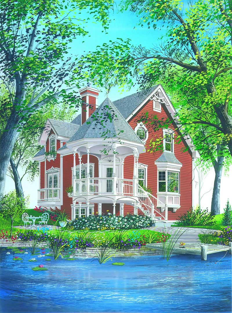 Main image for house plan # 4096