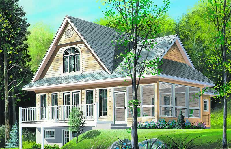 Main image for house plan # 4091