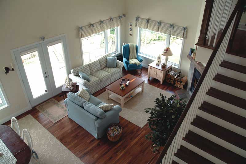 Living Room of this 2-Bedroom,1480 Sq Ft Plan -126-1287