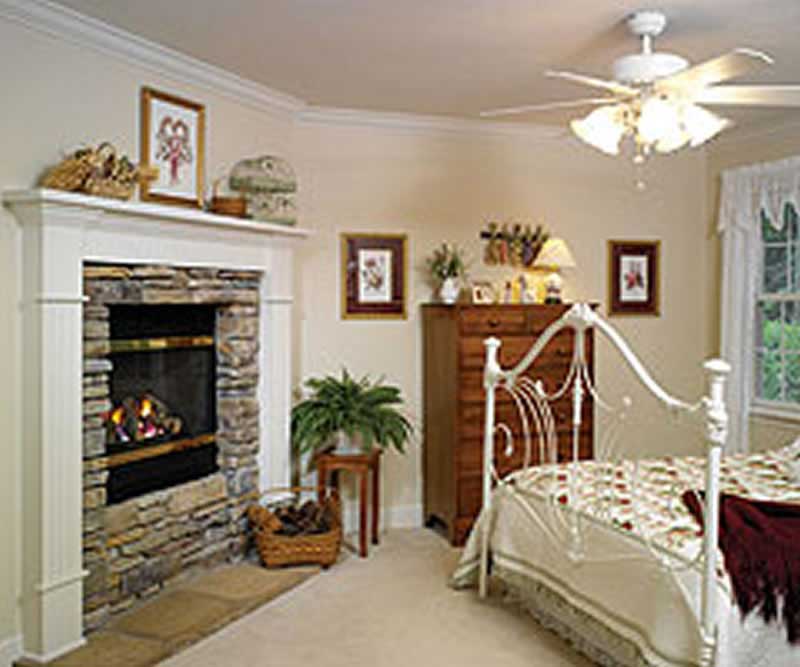 Master Bedroom: Fireplace of this 3-Bedroom,2089 Sq Ft Plan -126-1289