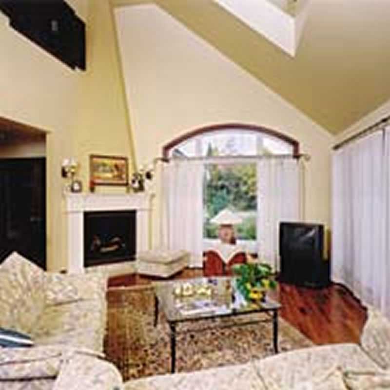 Master Bedroom: Fireplace of this 4-Bedroom,2012 Sq Ft Plan -126-1296