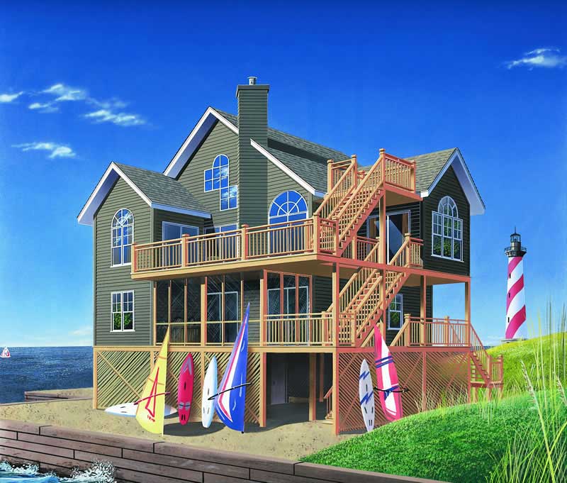 Main image for house plan # 3542