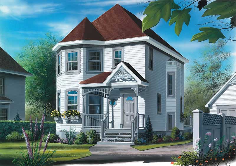 Main image for house plan # 9187
