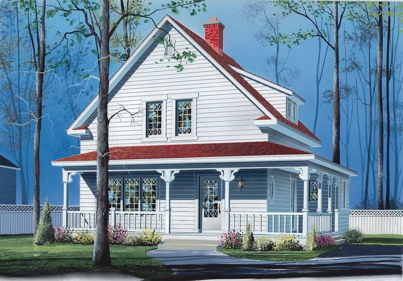 Main image for house plan # 12729