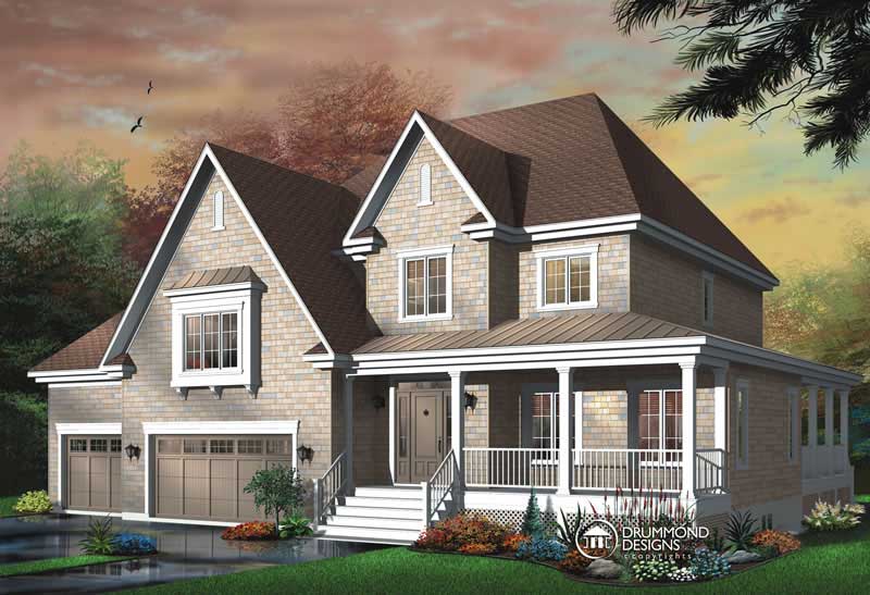 Main image for house plan # 8186