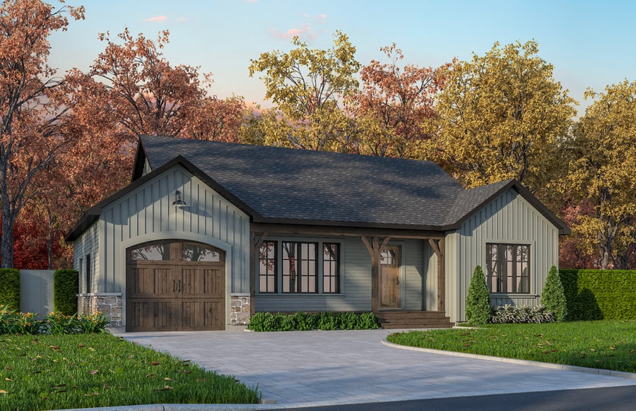 Main image for house plan # 12380