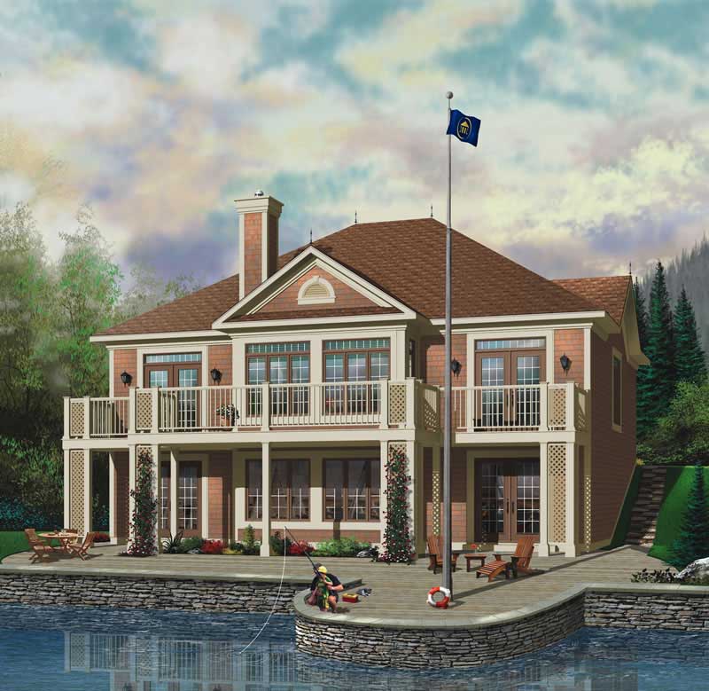 Main image for house plan # 11445
