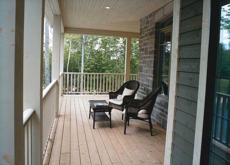 Porch of this 4-Bedroom, 3830 Sq Ft Plan - 126-1567