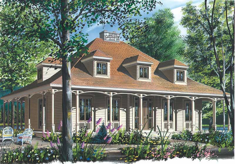 Main image for house plan # 12780