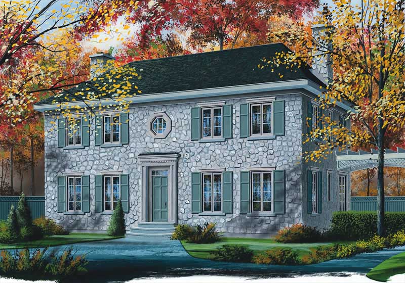 Main image for house plan # 12845
