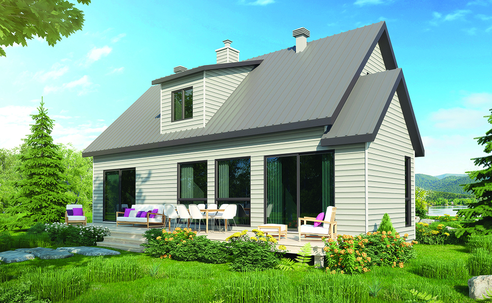 Front View of this 3-Bedroom, 1587 Sq Ft Plan - 126-1832