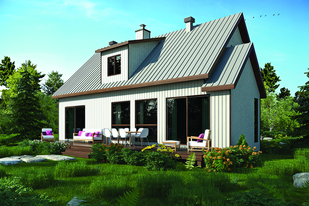 Front View of this 3-Bedroom, 1587 Sq Ft Plan - 126-1833