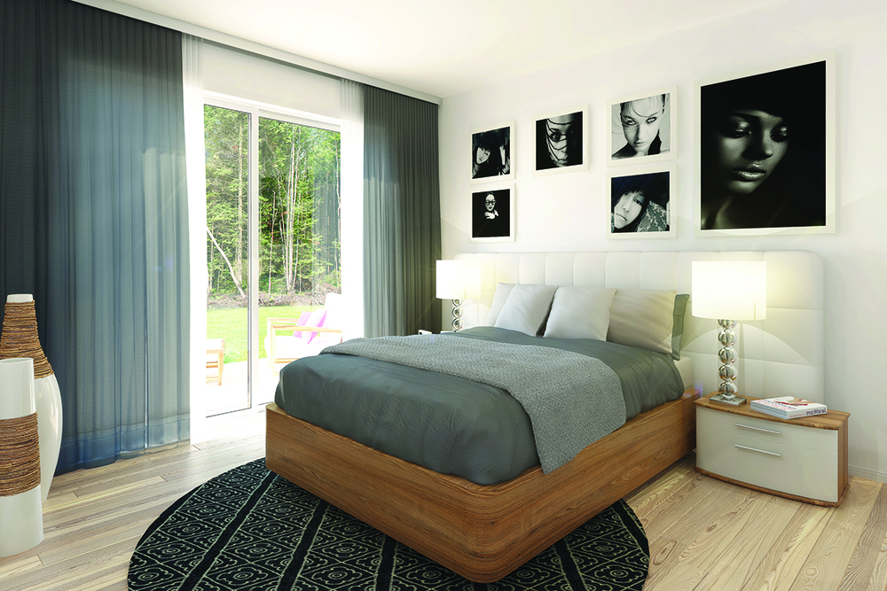 Bedroom of this 3-Bedroom, 1587 Sq Ft Plan - 126-1833