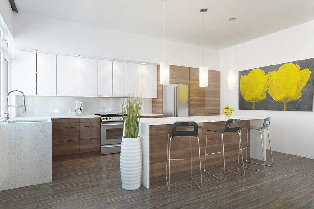 Kitchen: Kitchen Island of this 3-Bedroom, 2808 Sq Ft Plan - 126-1834