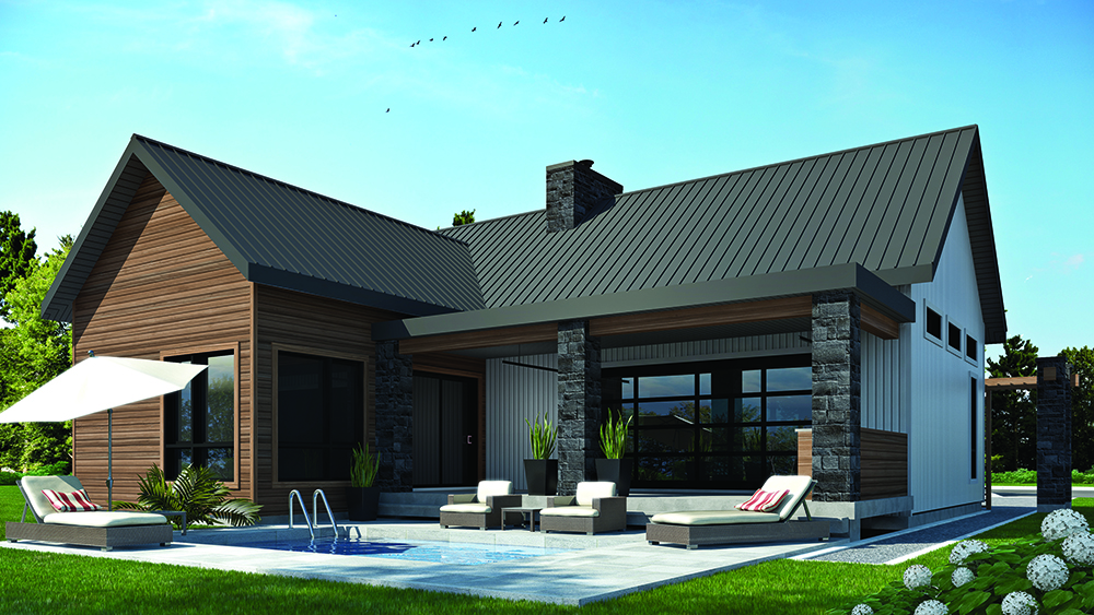 Pool of this 2-Bedroom, 1212 Sq Ft Plan - 126-1836