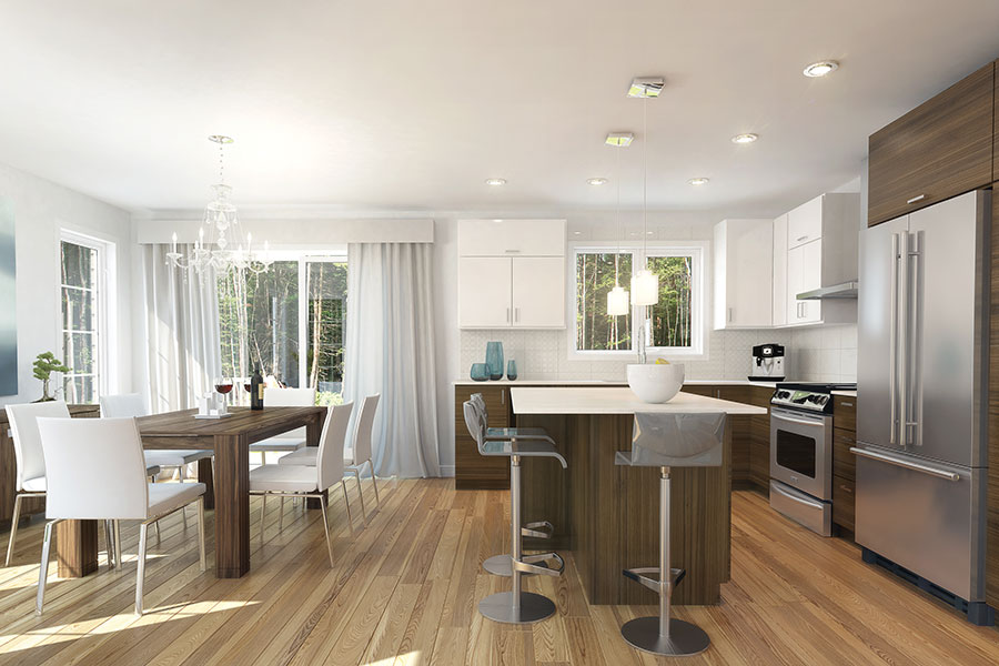 Kitchen of this 3-Bedroom, 1513 Sq Ft Plan - 126-1837