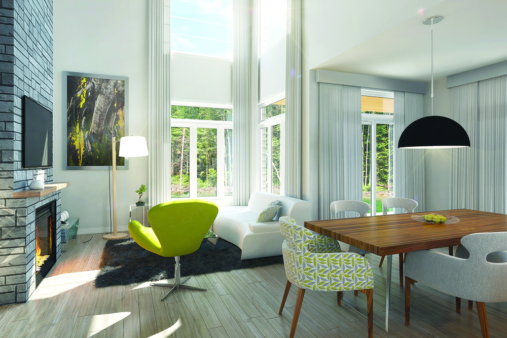 Living Room of this 4-Bedroom, 1944 Sq Ft Plan - 126-1849