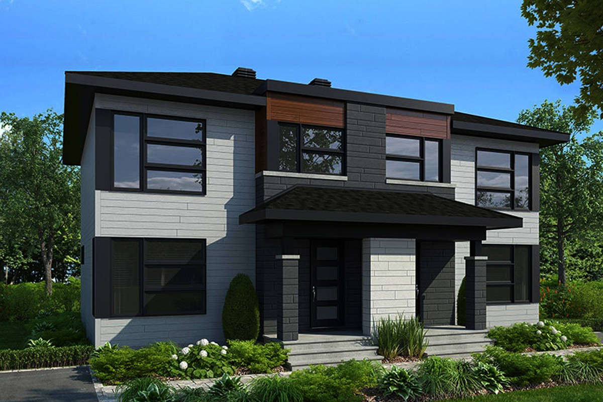 Front View of this 6-Bedroom, 2760 Sq Ft Plan - 126-1910