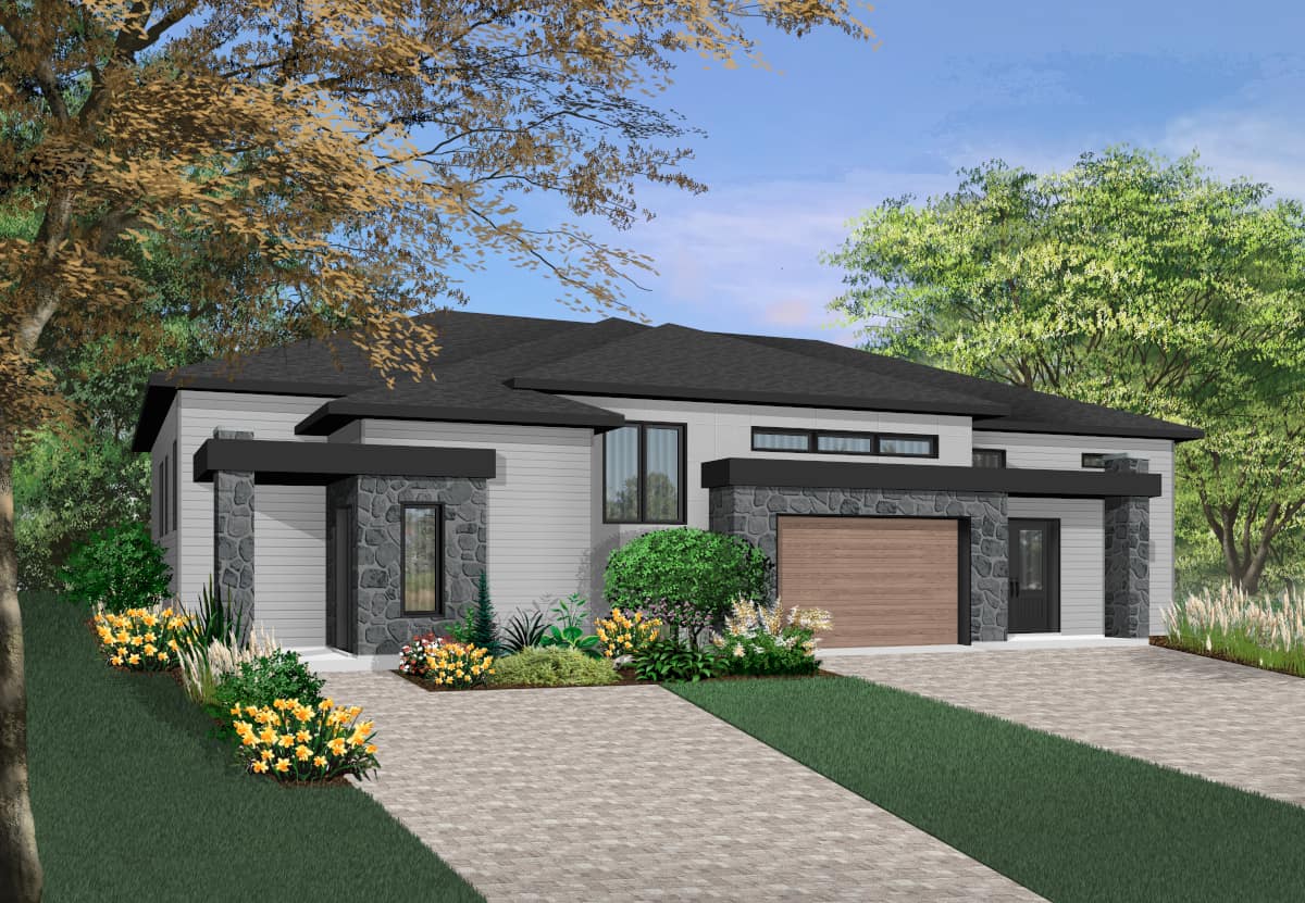 Front View of this 8-Bedroom, 4522 Sq Ft Plan - 126-1975