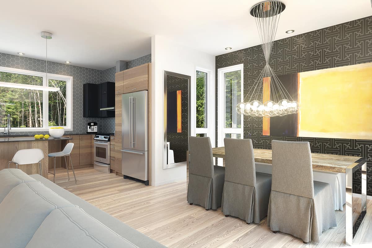 Dining Room of this 4-Bedroom, 1587 Sq Ft Plan - 126-1987