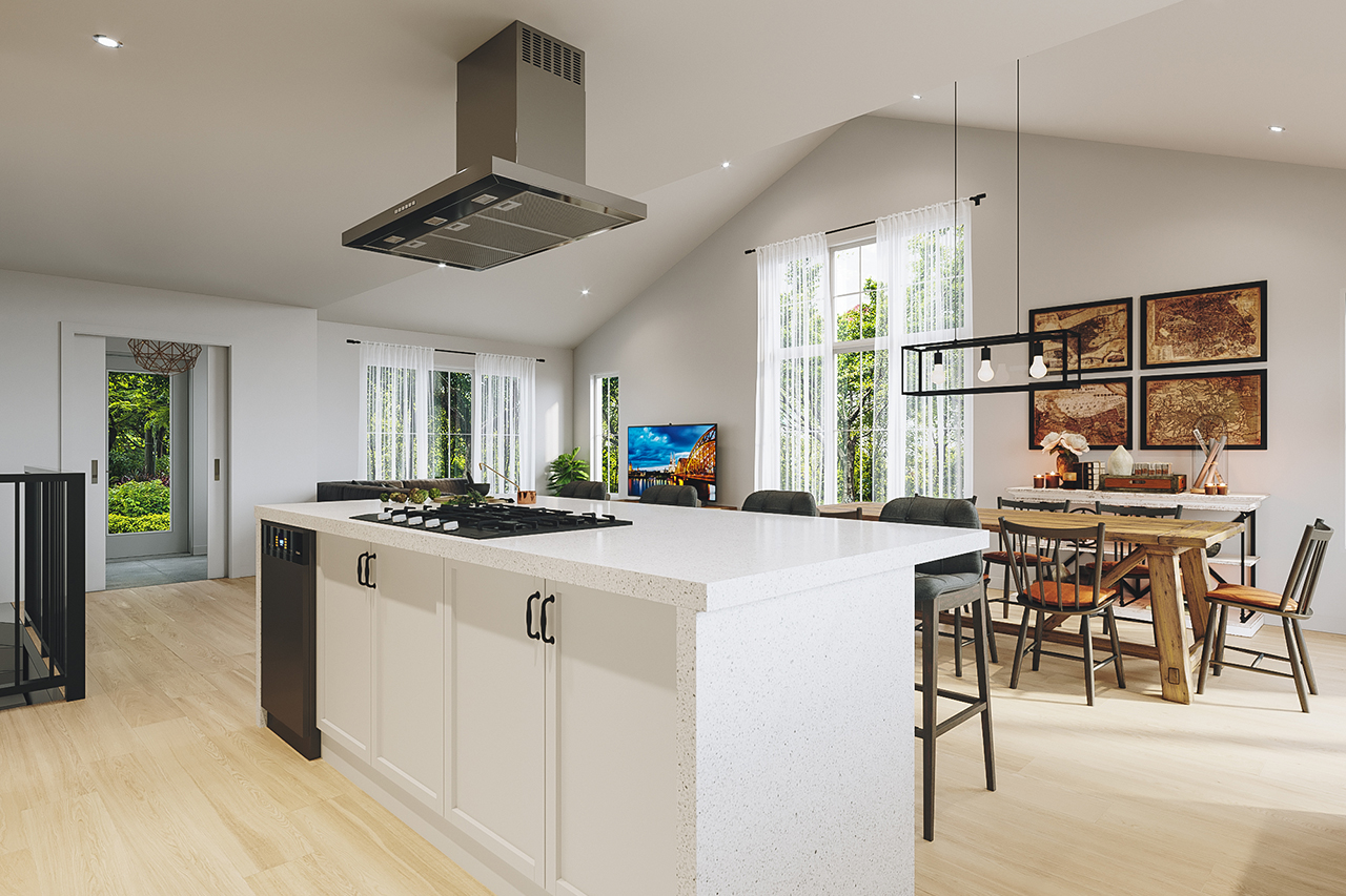 Kitchen of this 4-Bedroom, 2652 Sq Ft Plan - 126-1993