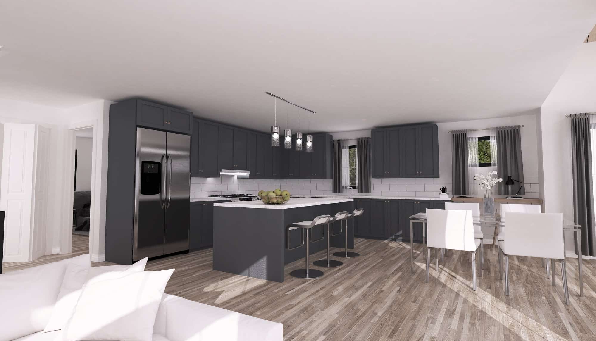 Kitchen of this 3-Bedroom, 1876 Sq Ft Plan - 126-1998