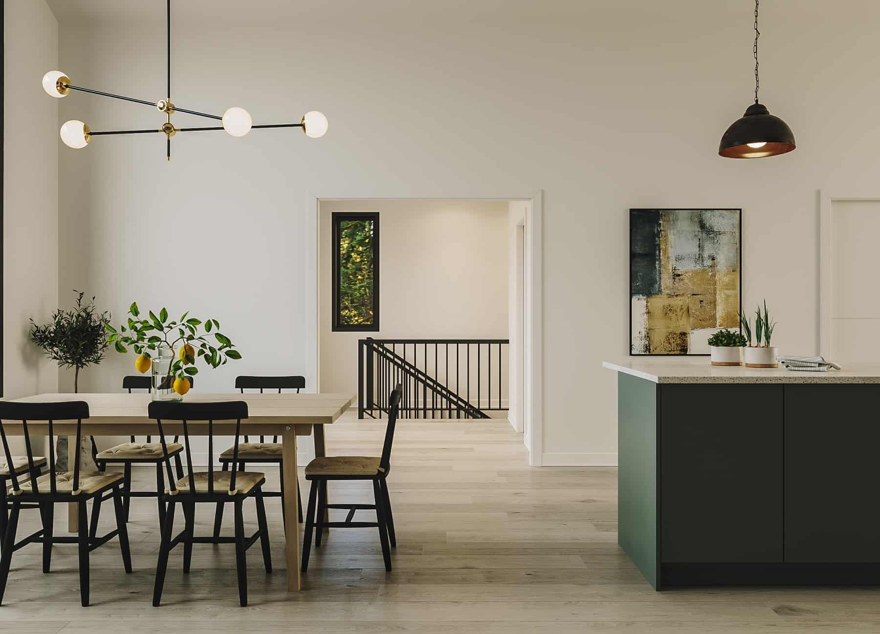 Dining Room of this 2-Bedroom,1408 Sq Ft Plan -126-2008