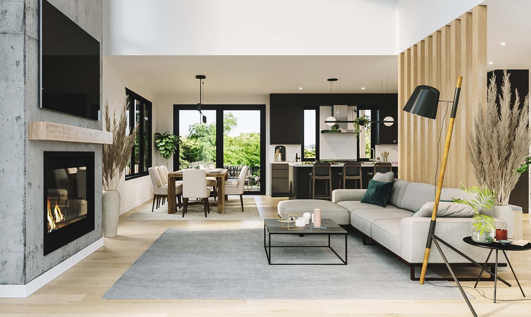 Living Room of this 3-Bedroom, 1912 Sq Ft Plan - 126-2010