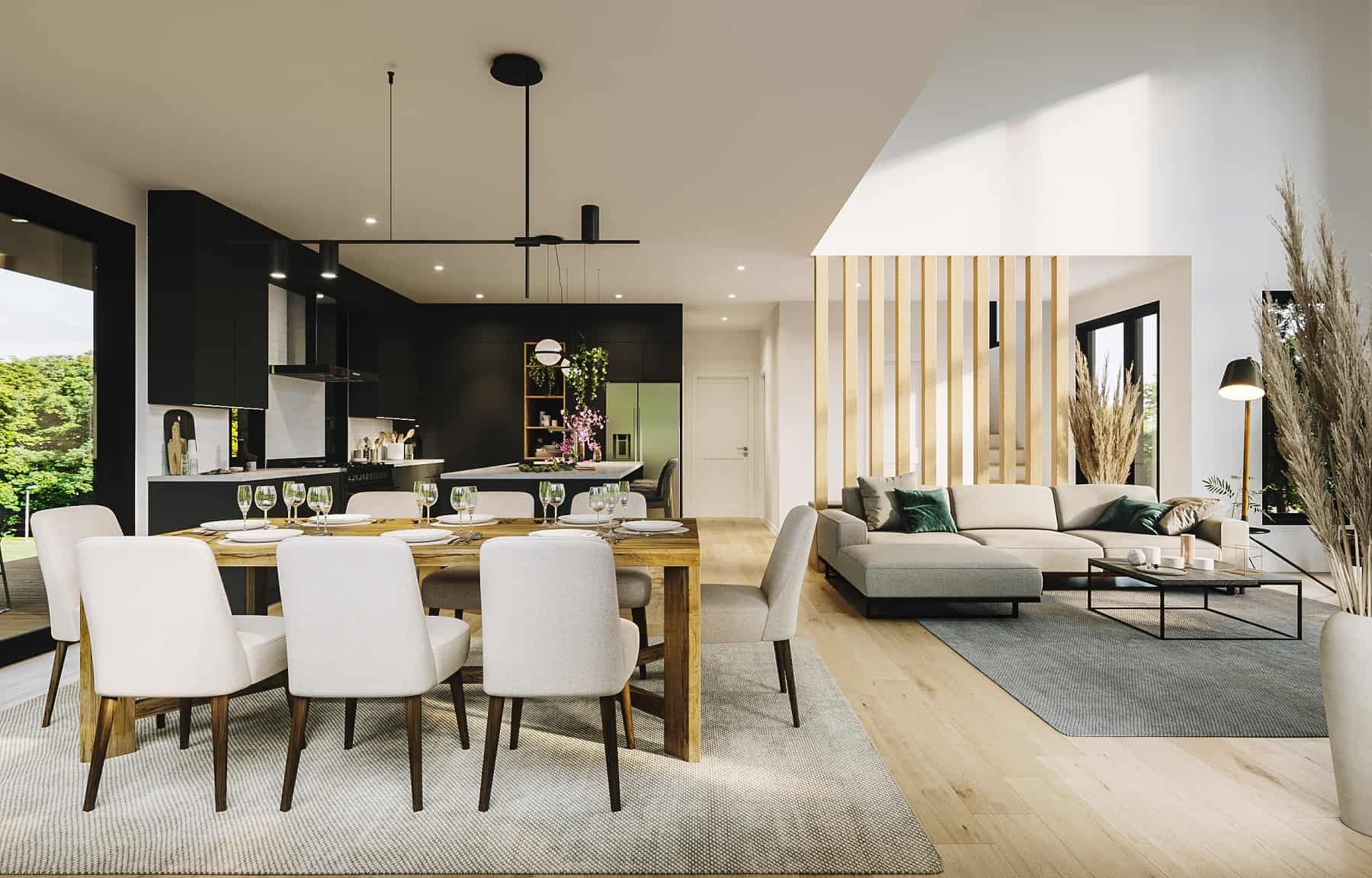 Dining Room of this 3-Bedroom, 1912 Sq Ft Plan - 126-2010