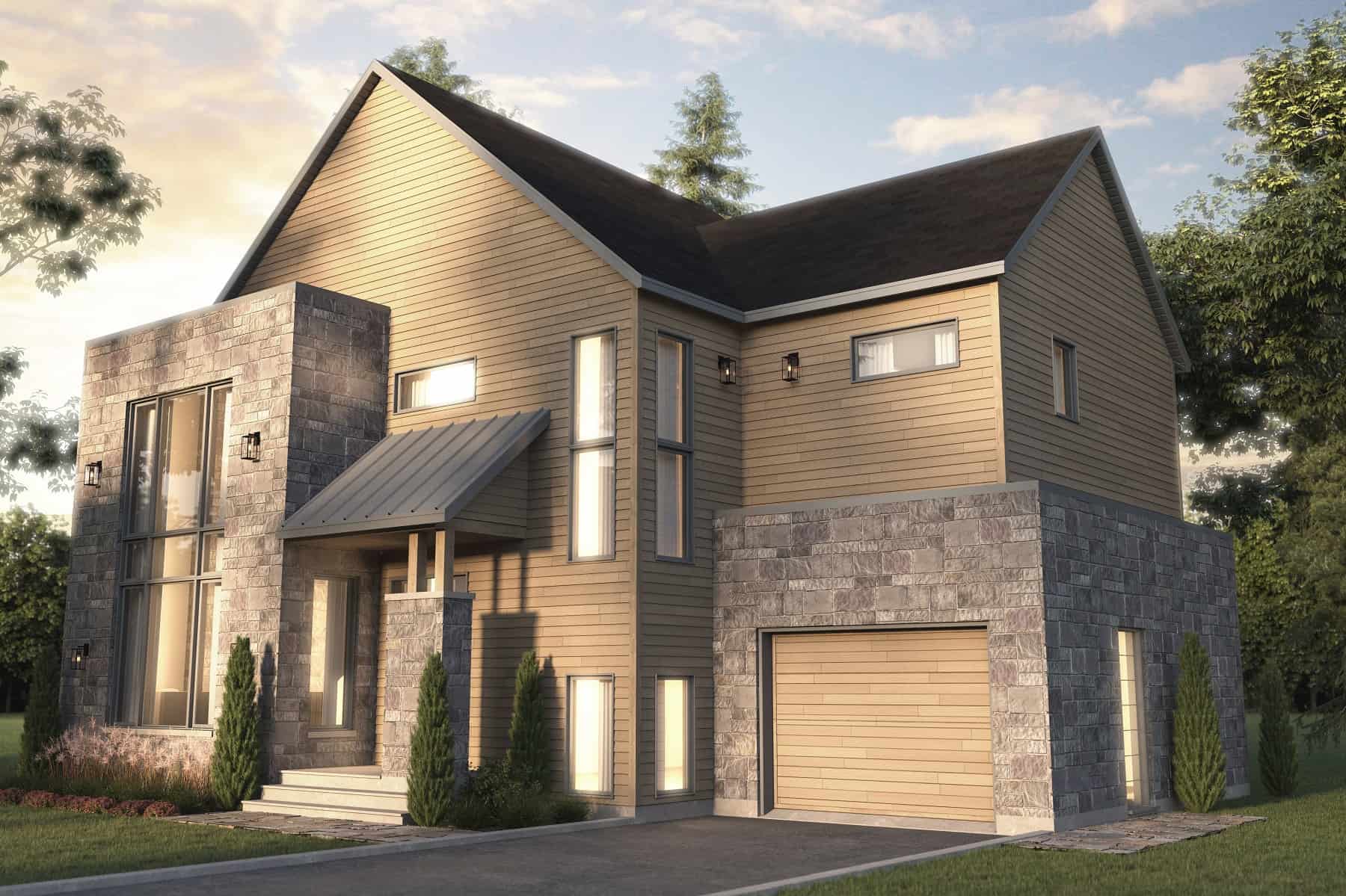 Right Side View of this 3-Bedroom, 1912 Sq Ft Plan - 126-2010