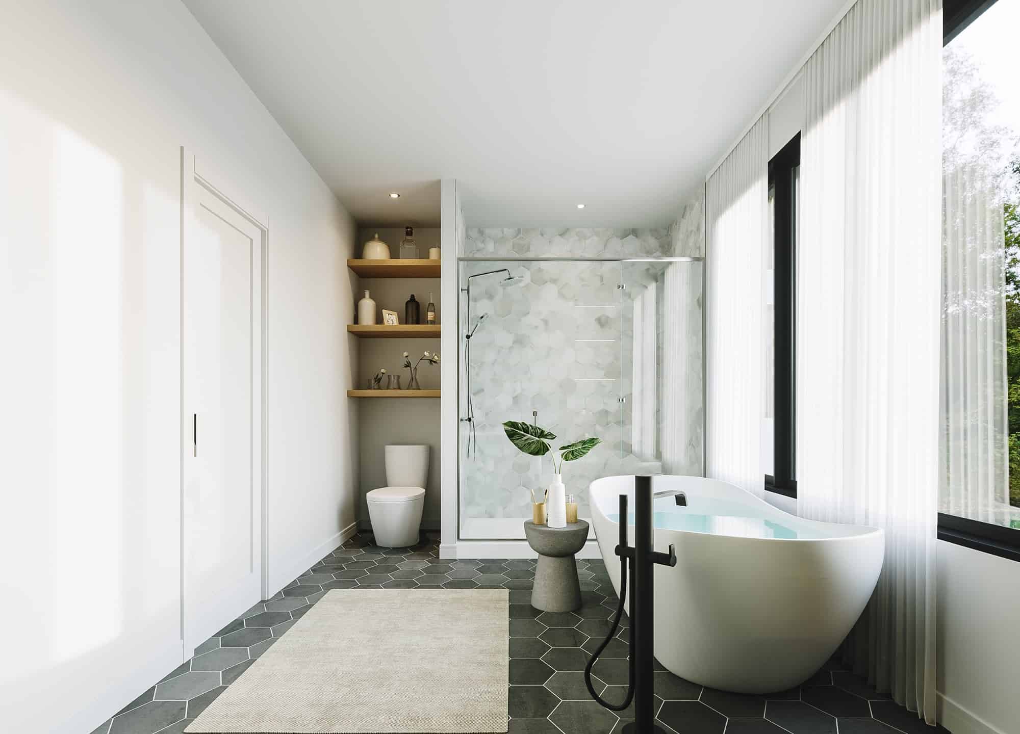 Master Bathroom of this 3-Bedroom,2324 Sq Ft Plan -126-2013