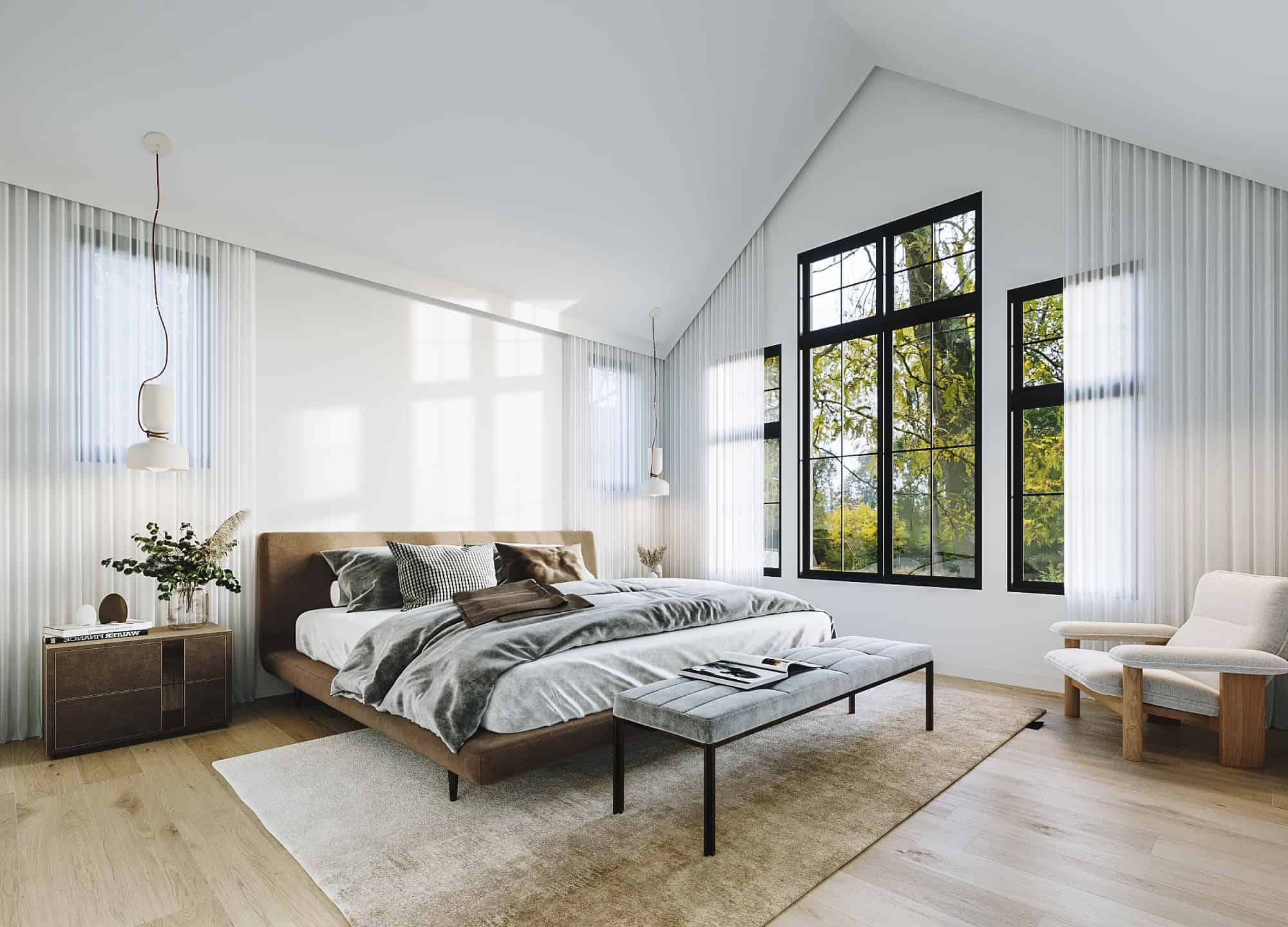 Master Bedroom of this 3-Bedroom,2324 Sq Ft Plan -126-2013
