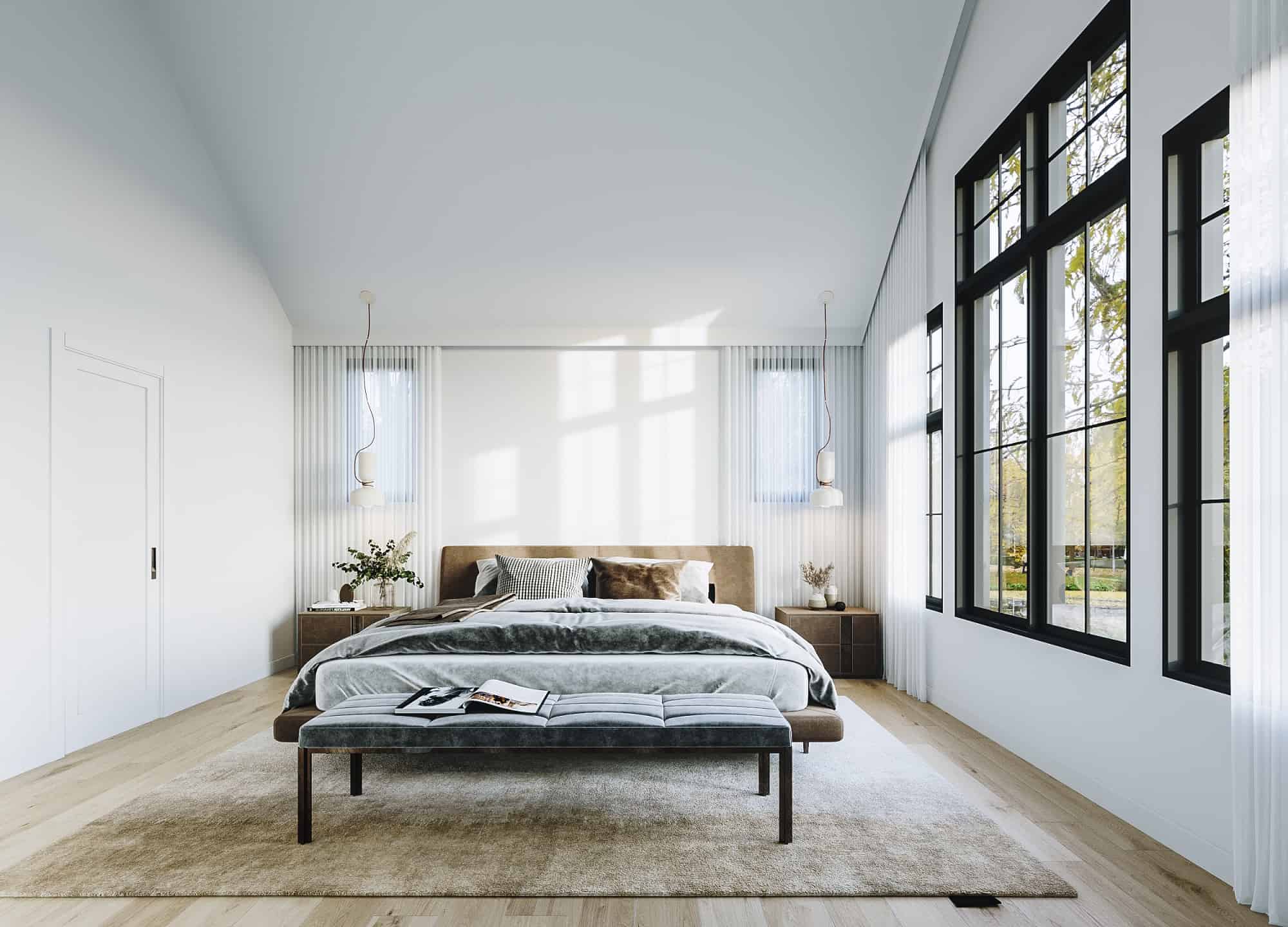 Master Bedroom of this 3-Bedroom,2324 Sq Ft Plan -126-2013