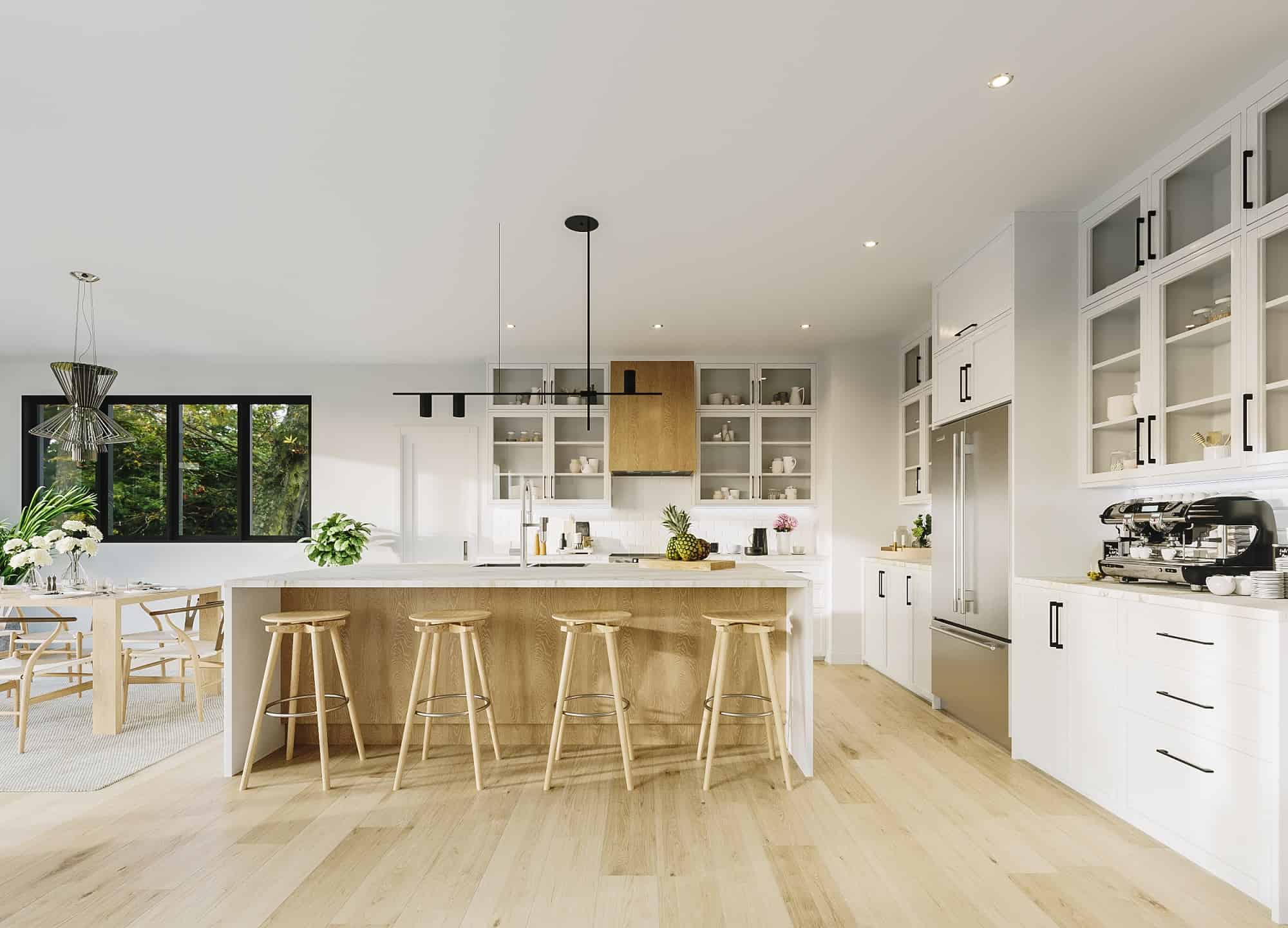 Kitchen: Breakfast Bar of this 3-Bedroom,2324 Sq Ft Plan -126-2013