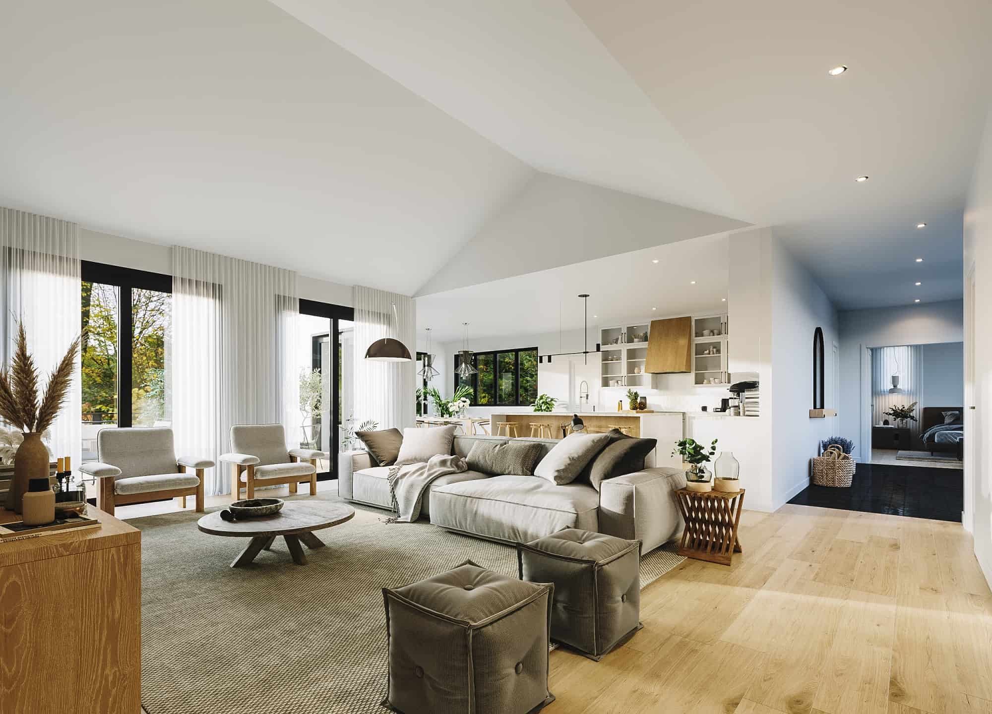 Living Room of this 3-Bedroom,2324 Sq Ft Plan -126-2013