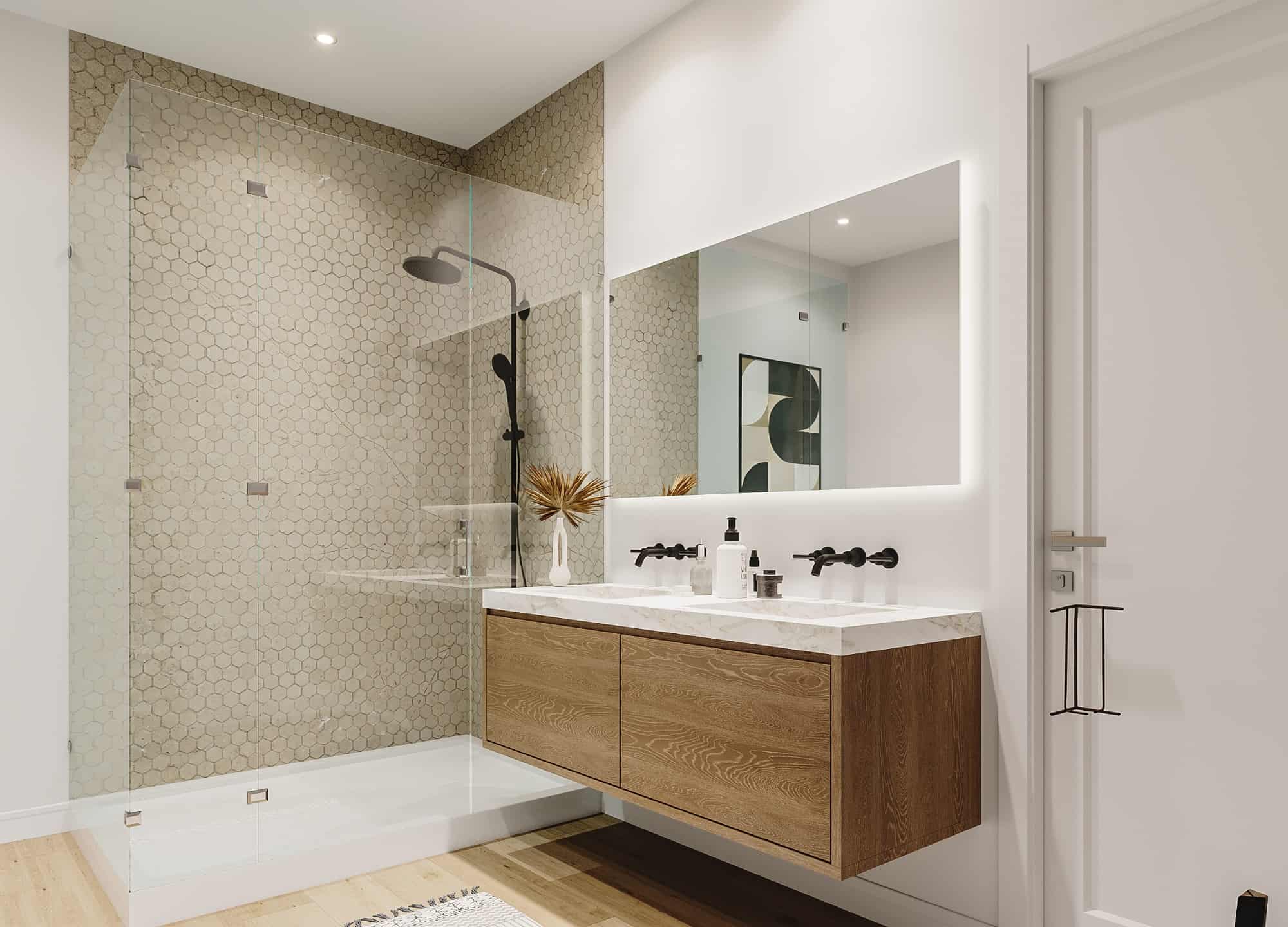 Master Bathroom of this 4-Bedroom,2440 Sq Ft Plan -126-2014