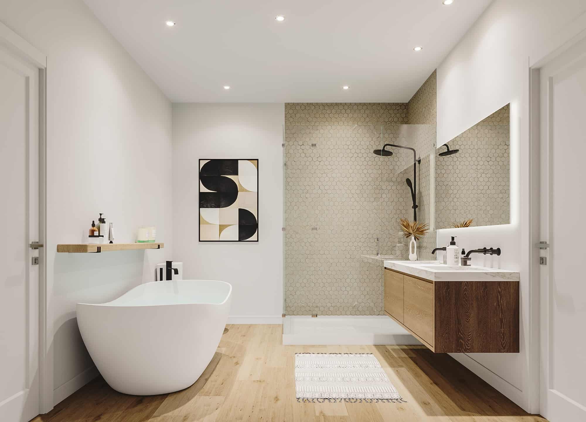 Master Bathroom of this 4-Bedroom,2440 Sq Ft Plan -126-2014