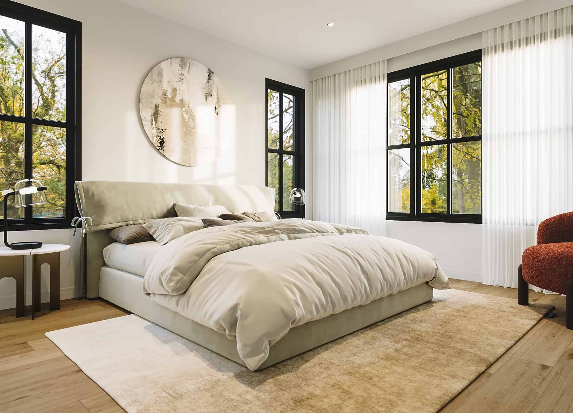Master Bedroom of this 4-Bedroom,2440 Sq Ft Plan -126-2014