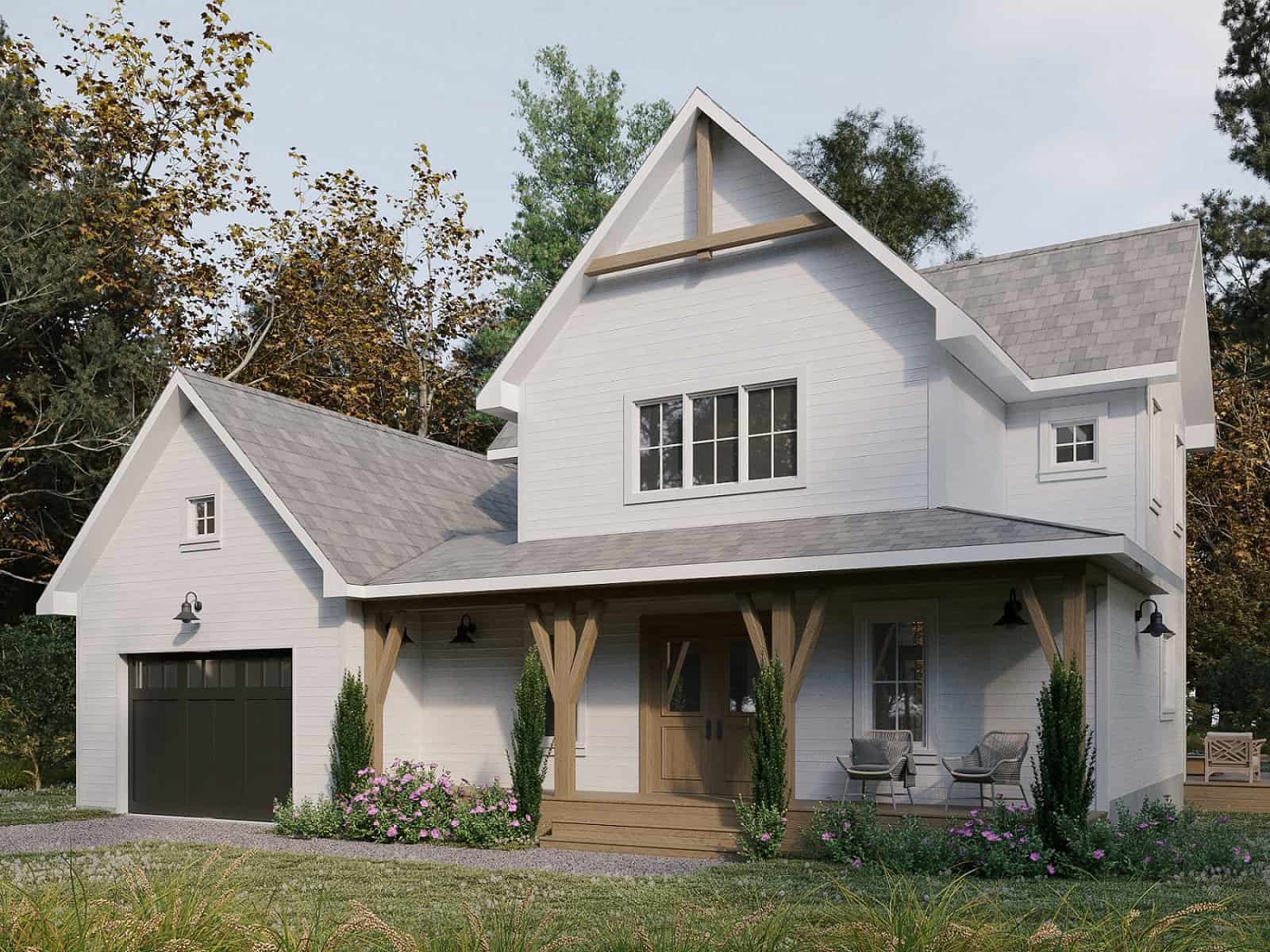 Right Side View of this 3-Bedroom,2294 Sq Ft Plan -126-2018