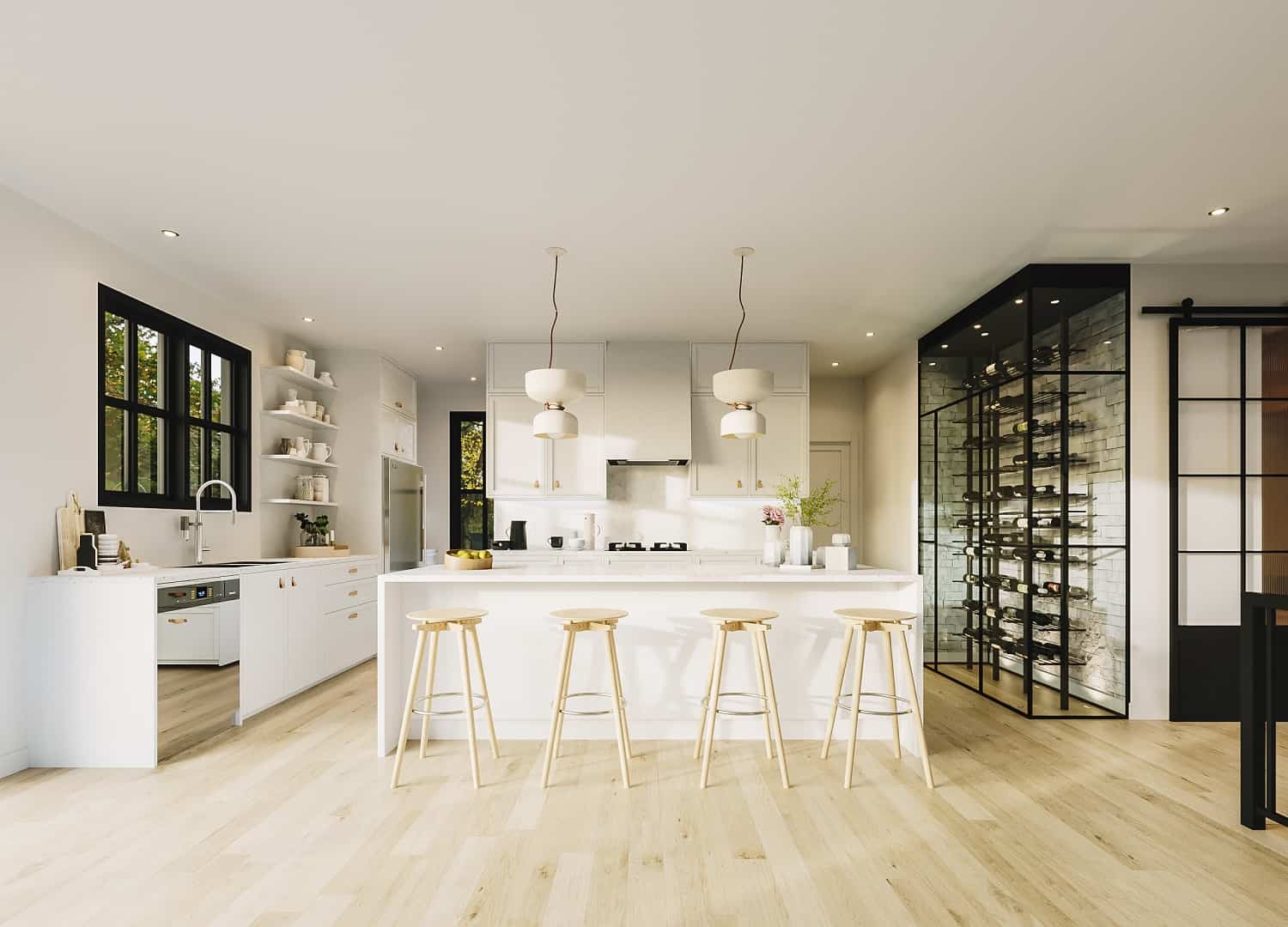 Kitchen of this 3-Bedroom,1583 Sq Ft Plan -126-2019